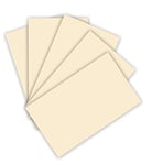 folia 6308 - Lot de 50 Feuilles de Papier à Dessin Beige - Format A3-130 g/m² - Base pour de Nombreux travaux manuels