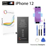 OuiSmart® BATTERIE POUR IPHONE 12 INTERNE NEUVE DE REMPLACEMENT AVEC OUTILS + AD