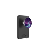 Mystical Cosmic River: Ethereal Galaxy Art For Stargazers PopSockets PopWallet for MagSafe