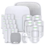 AJAX Alarme Maison StarterKit Blanc - Kit 6 W