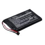 Kompatibelt med Garmin Nuvi 2599LMT 5-inch, 3.7V, 1000 mAh