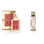 AYAT PERFUMES - Eau de Parfum THE GOLD SERIES 100 ml Senteur Arabian & AYAT PERFUMES - Brume Parfumé MUSK VANILLA 250ml – Mist Pour le Corps de Senteurs Orientales