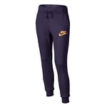Nike G NSW Mdrn Reg - Pantalon Fille, Couleur Violet, Taille XL