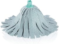 Tête de rechange Leifheit Classic Wringmop, Tête de balai en viscose et polyester pour les taches tenaces sur les sols en carrelage et en pierre, viscose extra absorbante, Tête de Mop lavable à 60°C