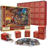 2023 Advent Calendar 1008PCS Puzzle Christmas Puzzle Adventure Jigsaw Puzzle