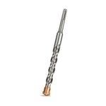 Meccion SDS Plus Hammer Drill Bits 18mm x 200mm, Professional Tungsten Cross Tip Rotary Impact Drill bit for Masonry, Brick, Concrete