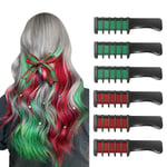 New Hair Chalk Comb Väliaikainen tee-se-itse hiusväri tytöille lapsille 4 5 6 7 8 9 10