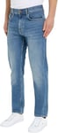 Tommy Hilfiger Men Regular Mercer Str Boston Indigo Denim Pants, Denim, 38/32