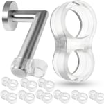 10 Pièces Poignée et Bumper de Porte en Silicone,Butées de porte protection poignee porte Silicone PVC stop porte,Protection Poignee Porte De Mur Et De Meubles de fenêtre