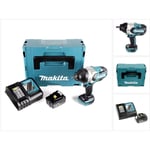 Dtw 1002 RM1J 18 v Li-Ion Brushless Boulonneuse à chocs sans fil avec Boîtier Makpac + 1x Batterie BL1840 4,0 Ah + Chargeur rapide DC18RC - Makita