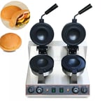 Nonstick Electric UFO Burger Maker Ice Cream Waffle Maker Panini Press Baker New