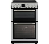 SHARP KF-66DDVDD04IM1K-EN 60 cm Electric Ceramic Cooker - Inox, Silver/Grey