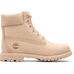 Timberland Womens 6' Premium Boots - Natural - Size UK 5