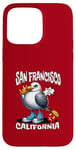 Coque pour iPhone 15 Pro Max San Francisco California Seagull French Fries Souvenir drôle