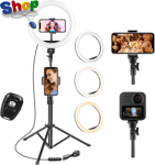 10 "  Ring  Light  with  Tripod  Stand &  Phone  Holder ,  Selfie  Ring  Light