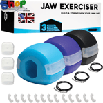 Lock  N  Stock  Jaw  Trainer ,  Exerciser  for  Jawline -  Pack  of  3 -  Three