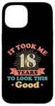 Coque pour iPhone 15 Live Legend 18th years Vintage Birthday Party Celebration