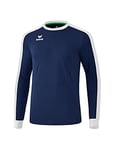 Erima Mixte Maillot Retro Star Manches Longues, New Navy/Blanc, M EU