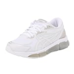 Asics Men's Gel-Quantum 360 VIII Sneaker, White Pure Silver, 3.5 UK