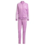 adidas Women's Essentials 3-Stripes Track Suit, Preloved Purple F24 / White, XL Tall