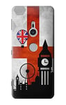 England Football Soccer Flag Case Cover For Sony Xperia XZ2