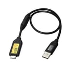 USB laddningskabel Dataöverföringssladd för Samsung digitalkamera Wb5000/5500