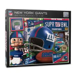 NFL New York Giants Retro Puzzle Football 500 Pièces Scp