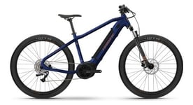 Vtt electrique semi rigide haibike alltrack 4 shimano alivio 9v 500 wh 29   bleu