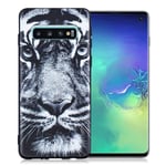 Samsung Galaxy S10 mönster fodral - Tiger