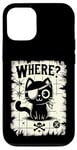 iPhone 12/12 Pro Where Funny Pirate Cat Pirates Treasure Map Eye Patch Kitten Case