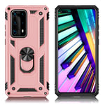 Huawei Bofink Combat P40 Pro Plus kuoret - Ruusukulta Pinkki