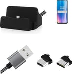 Docking Station for OnePlus Nord CE 2 5G + USB-Typ C und Micro-USB Connector