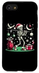 Coque pour iPhone SE (2020) / 7 / 8 Golf Christmas Tee Santa Skeleton Golfer Golfing Men Women