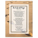 Artery8 Jesus Lord Footprints In The Sand Poem Inspirational Large Wall Art Poster Print Thick Paper 18X24 Inch