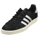 adidas Campus 80s Mens Black White Casual Trainers - 7 UK