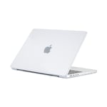 MacBook Pro 13 (2022/2020/2019/18/17/16) - Hårt omslag fram + bakre Carbon design Transparent