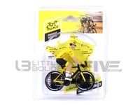 SOLIDO 1/18 - CYCLISTE TOUR DE FRANCE 2022 MAILLOT JAUNE 1809905