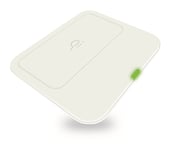 Zens Single Wireless Charger, Inomhus, Vit