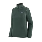 PATAGONIA 40505-NGRX W's R1 Daily Zip Neck Sweatshirt Femme Nouveau Green - Northern Green X-Dye Taille S