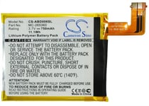 Batteri til MC-265360 for Amazon, 3.7V, 750 mAh