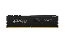 Kingston FURY Beast - 32GB:2x16GB - DDR4 RAM - 2666MHz - DIMM 288-PIN - Ikke-ECC - CL16