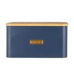 Otto Square Navy Bread Bin