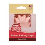 FunCakes Baking Cups Lot de 48 caissettes en papier pour muffins et cupcakes Rose pastel En carton enduit, Parfait pour les cupcakes et muffins