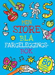 Min store blå fargeleggingsbok