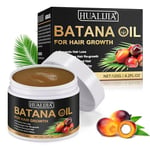 Batana Oil for Hair Growth, Raw Batana Oil Organic Dr Sebi from Honduras, Prevent Hair Loss, Promotes Hair Thickness, Eliminates Split Ends, Unrefined, Men & Women 4.2 oz