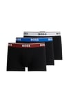 BOSS Mens 3 Pack Power Boxer Shorts Open Miscellaneous XL