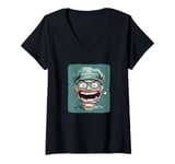 Womens Funny looking Dentist Costume for Man and Woman V-Neck T-Shirt