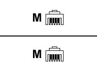 Modular Cable 4P4c Rj9/Rj10/Rj22>4P4c Rj9/Rj10/Rj22 5M