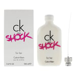 Calvin Klein One Shock For Her Eau de Toilette 100ml Spray Women Ladies EDT CK