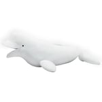 Collecta Plush DeQUBE 937D00237 Peluche Baleine Beluga Soft Animal Marin Doux Tous Les âges